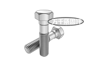 米制六角頭細桿螺栓 ASME B18.2.3.5M