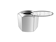 球面六角螺母 GB 804