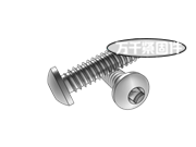 B牙四方槽盤頭自攻螺釘 IFI 502