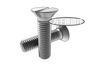 80°開槽清根沉頭螺釘 MS 16219A