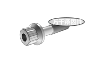 十二角頭法蘭細桿螺栓 MS 9033B