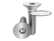 內(nèi)六角沉頭螺釘 QC 250